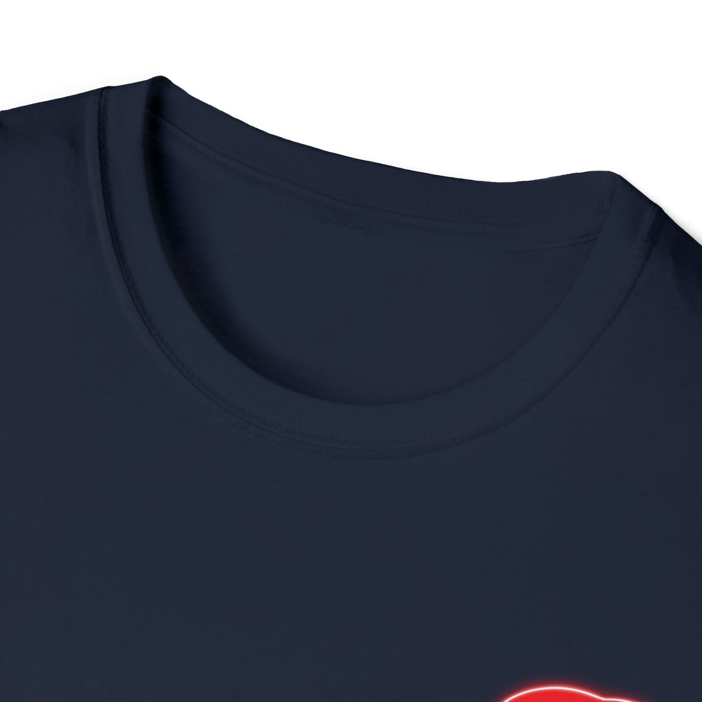 Red Drippin Diamonds Lips - Unisex Softstyle T-Shirt