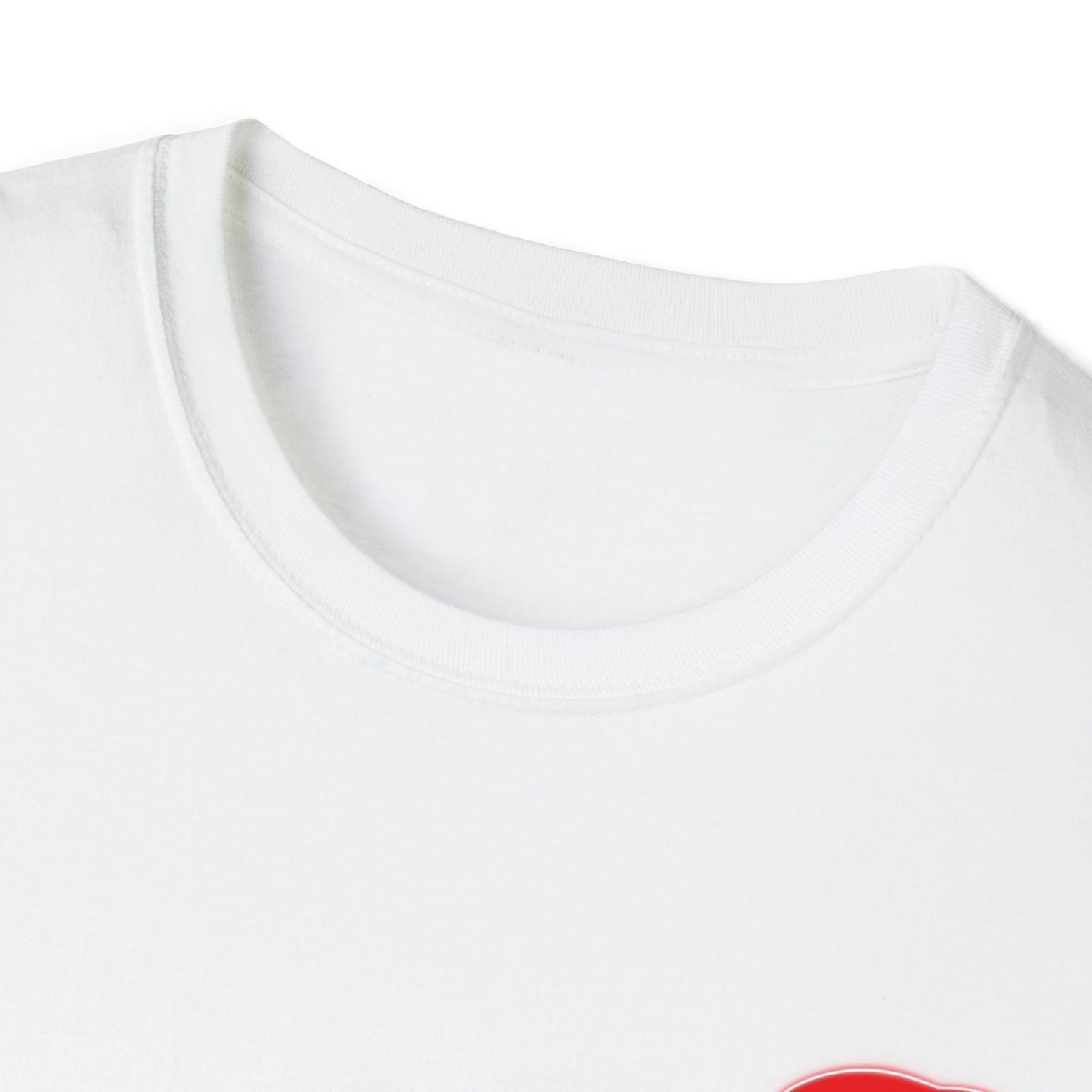 Red Drippin Diamonds Lips - Unisex Softstyle T-Shirt