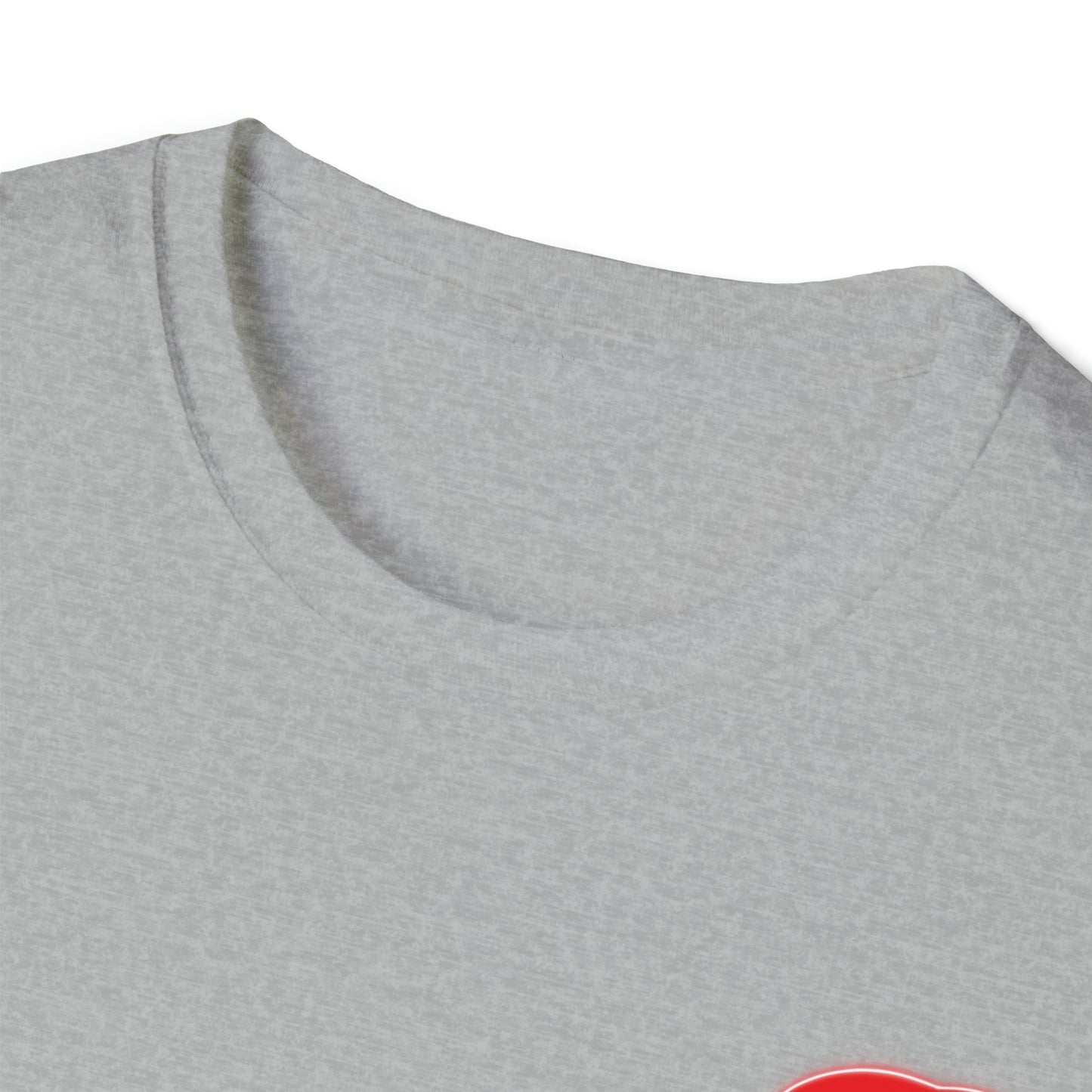 Red Drippin Diamonds Lips - Unisex Softstyle T-Shirt