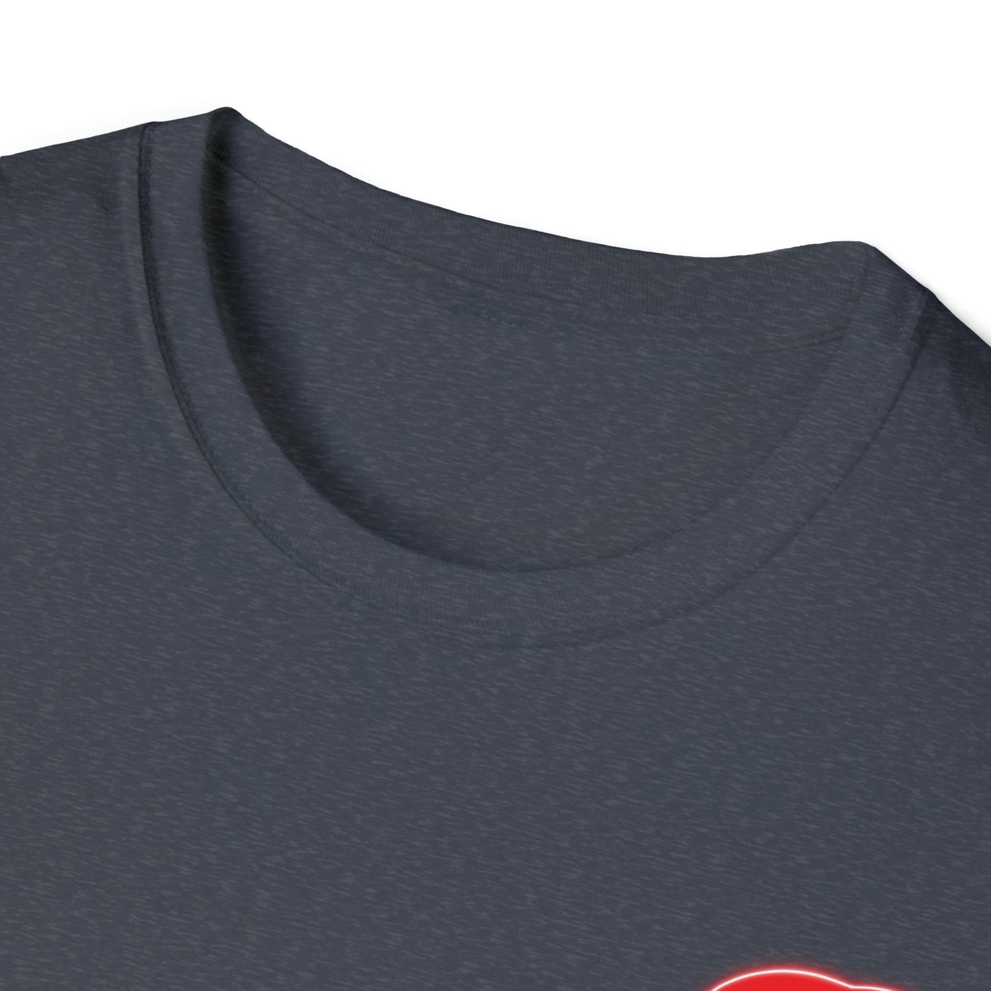 Red Drippin Diamonds Lips - Unisex Softstyle T-Shirt