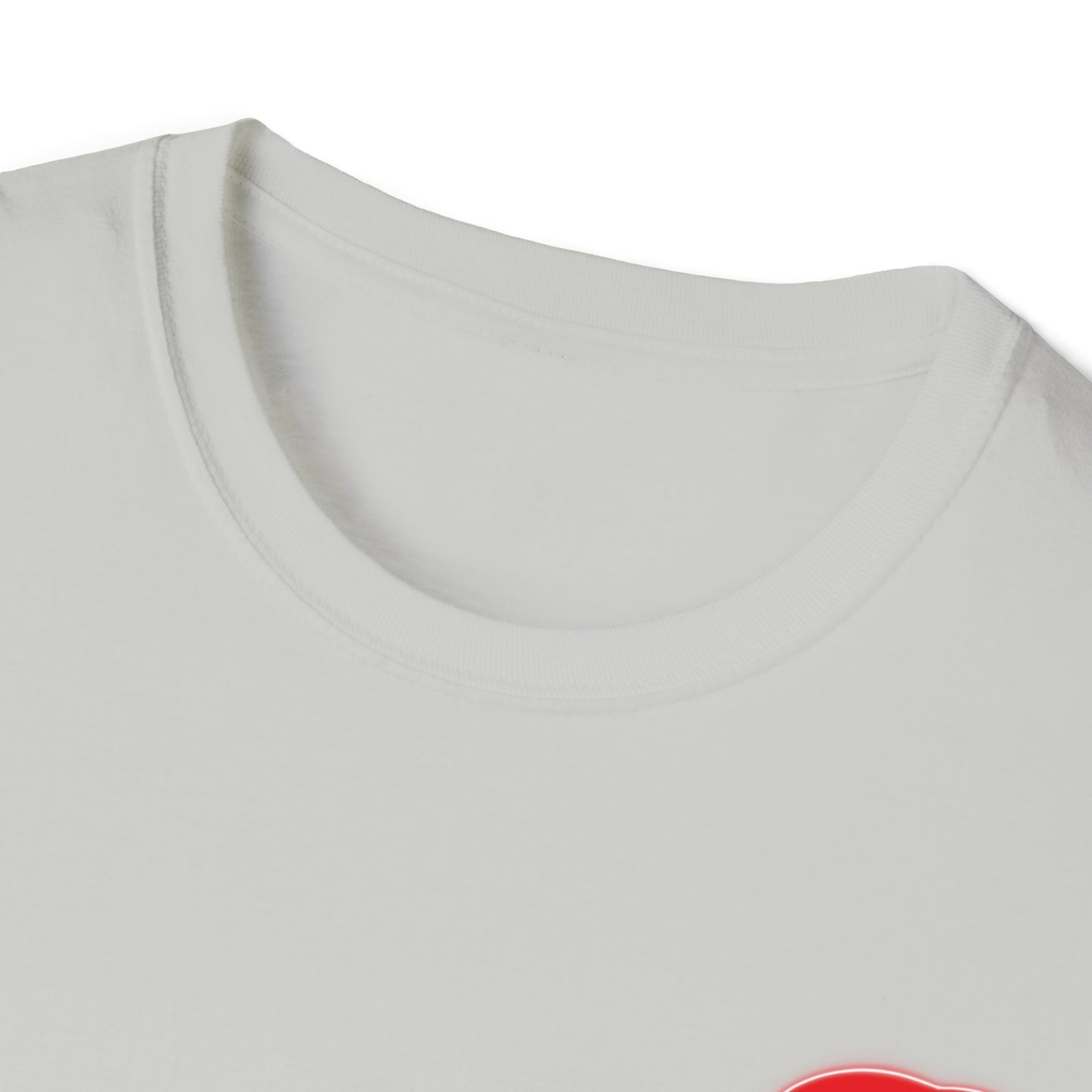 Red Drippin Diamonds Lips - Unisex Softstyle T-Shirt