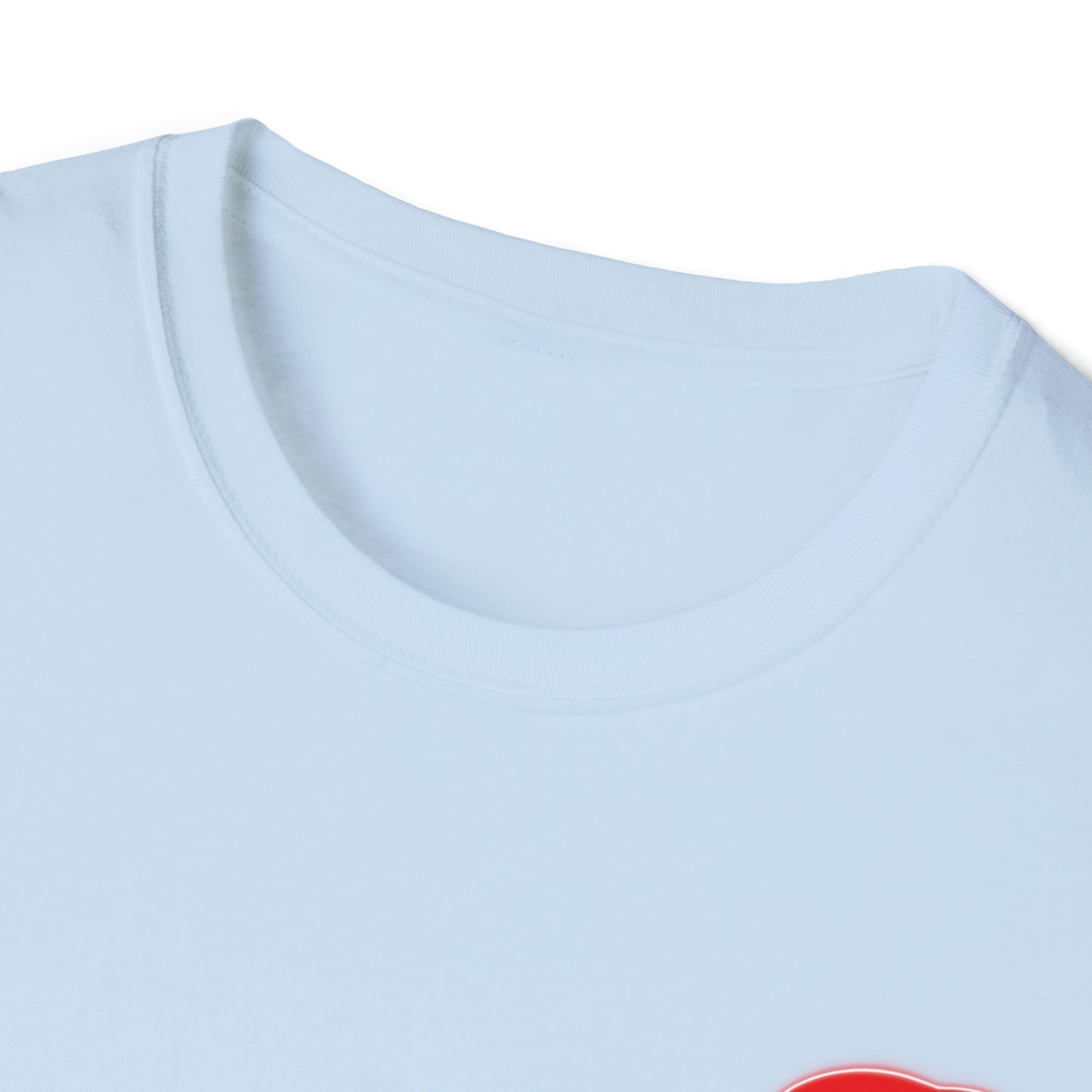 Red Drippin Diamonds Lips - Unisex Softstyle T-Shirt