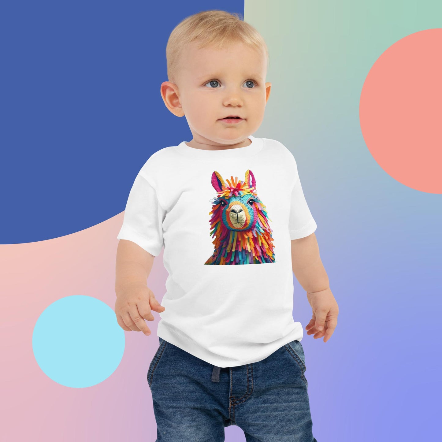 Fiesta Fun: Llama Piñata Baby Tee