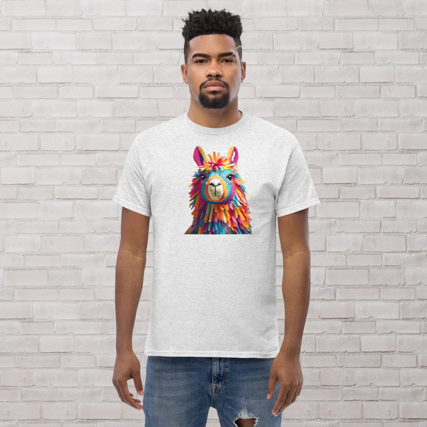 Fiesta Fun: Unisex Llama Piñata Tee!