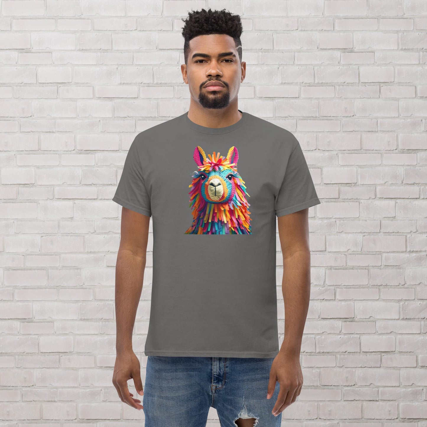 Fiesta Fun: Unisex Llama Piñata Tee!