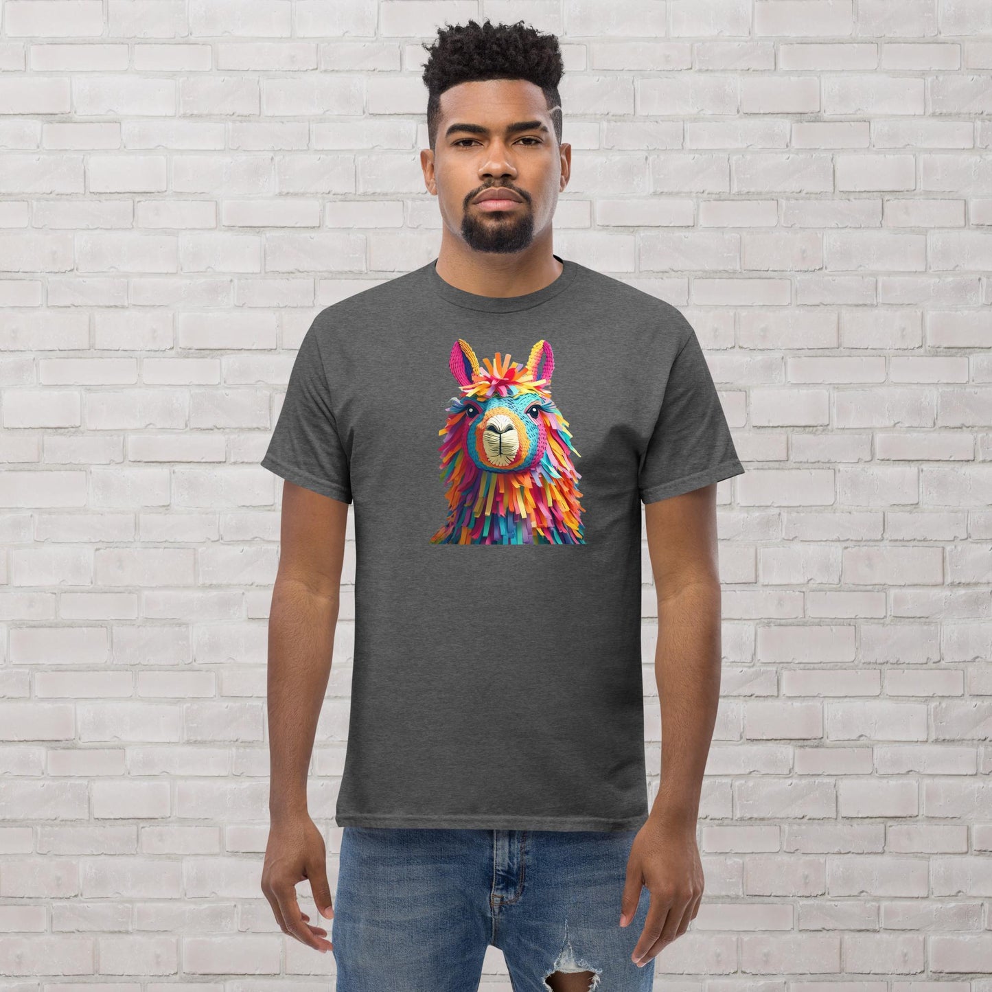 Fiesta Fun: Unisex Llama Piñata Tee!