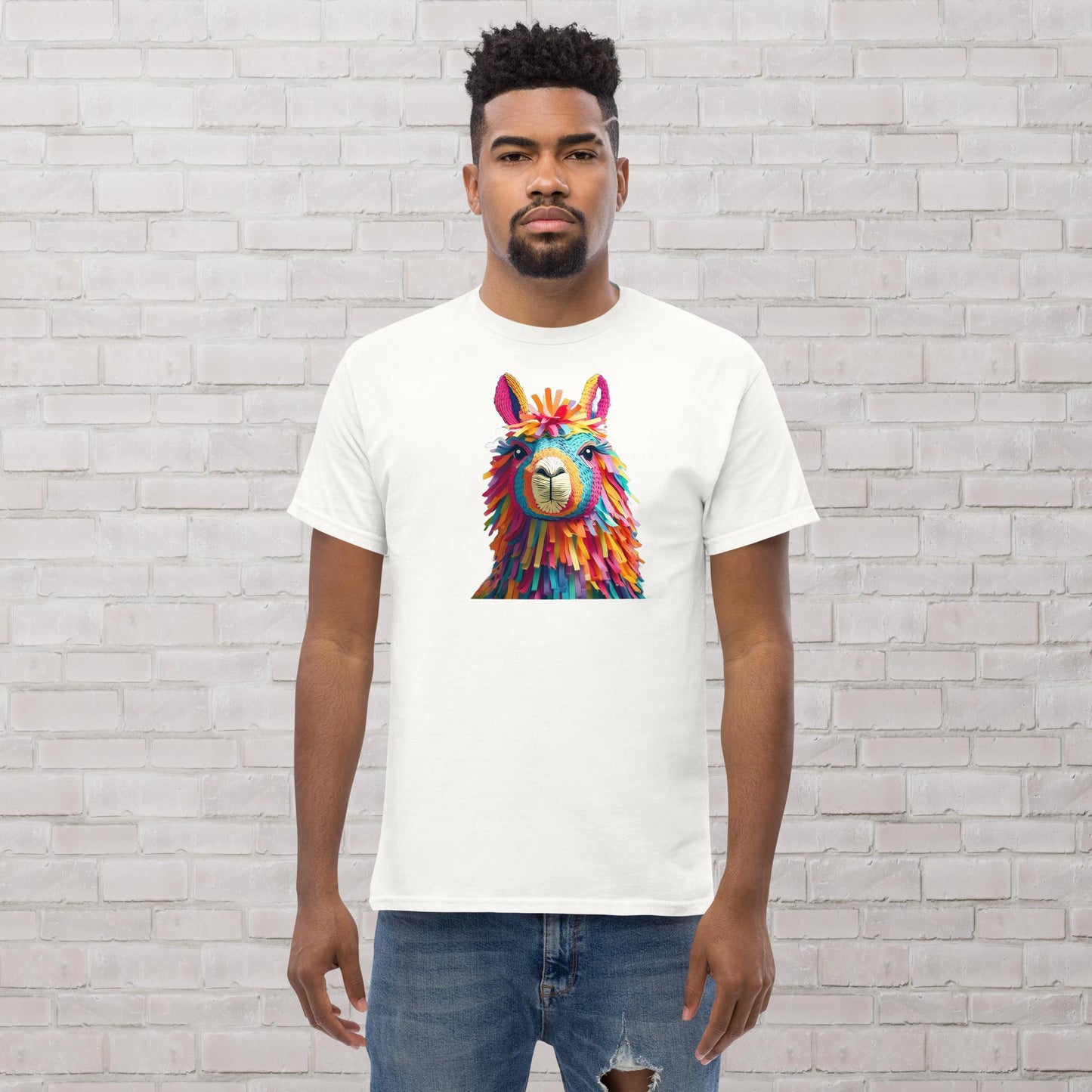 Fiesta Fun: Unisex Llama Piñata Tee!