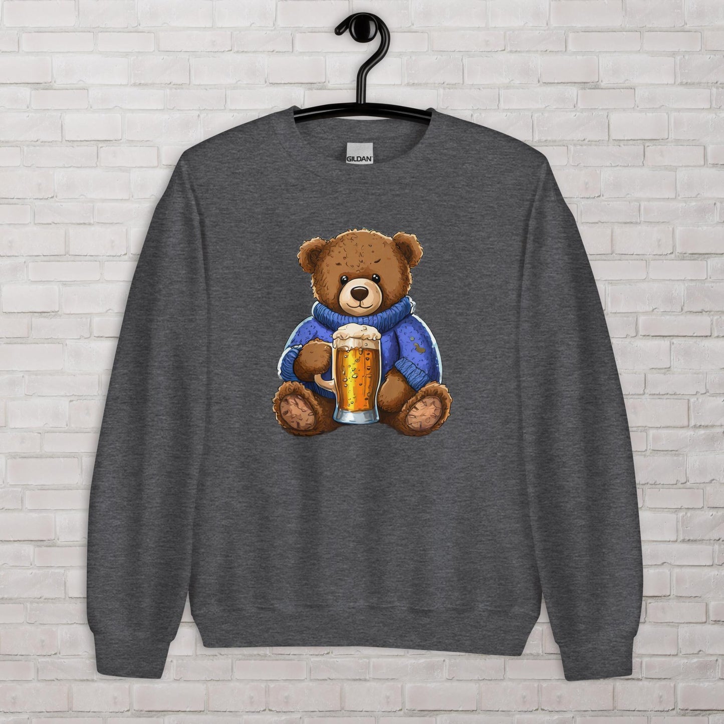 Boozy Teddy Unisex Sweatshirt