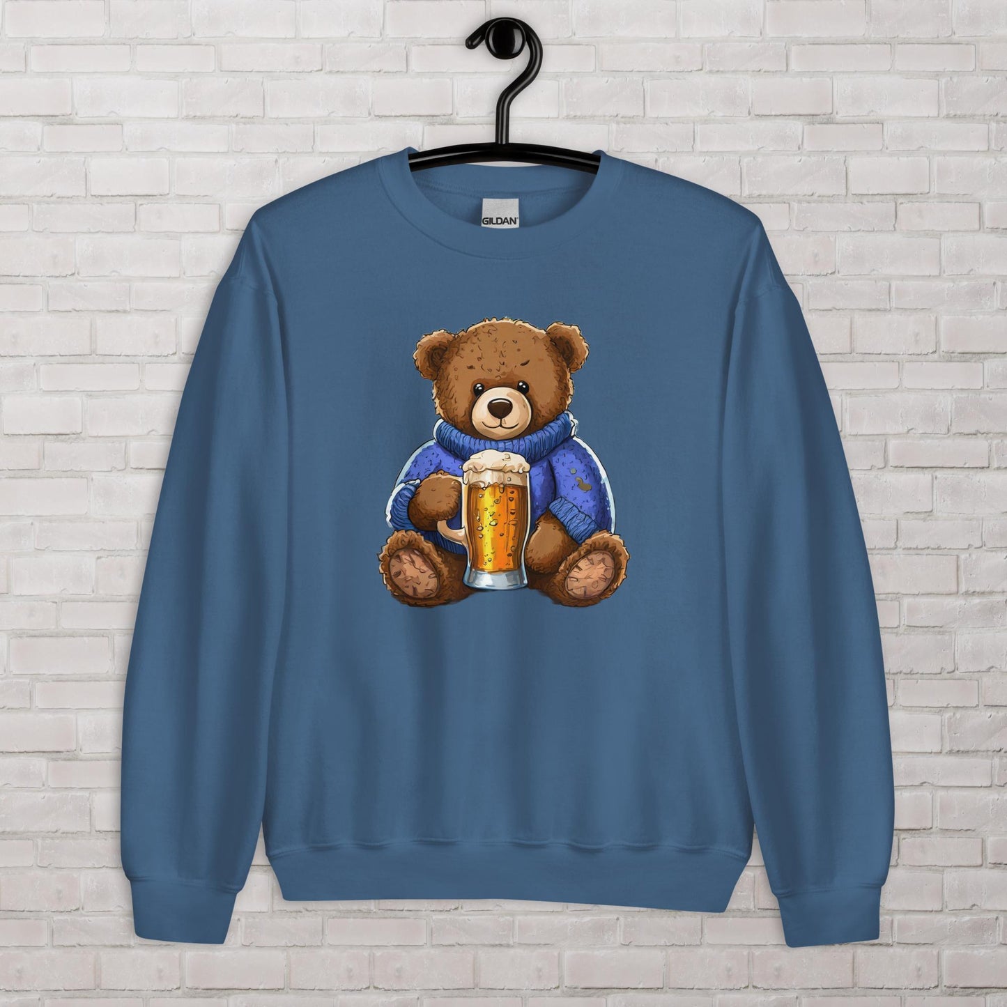 Boozy Teddy Unisex Sweatshirt