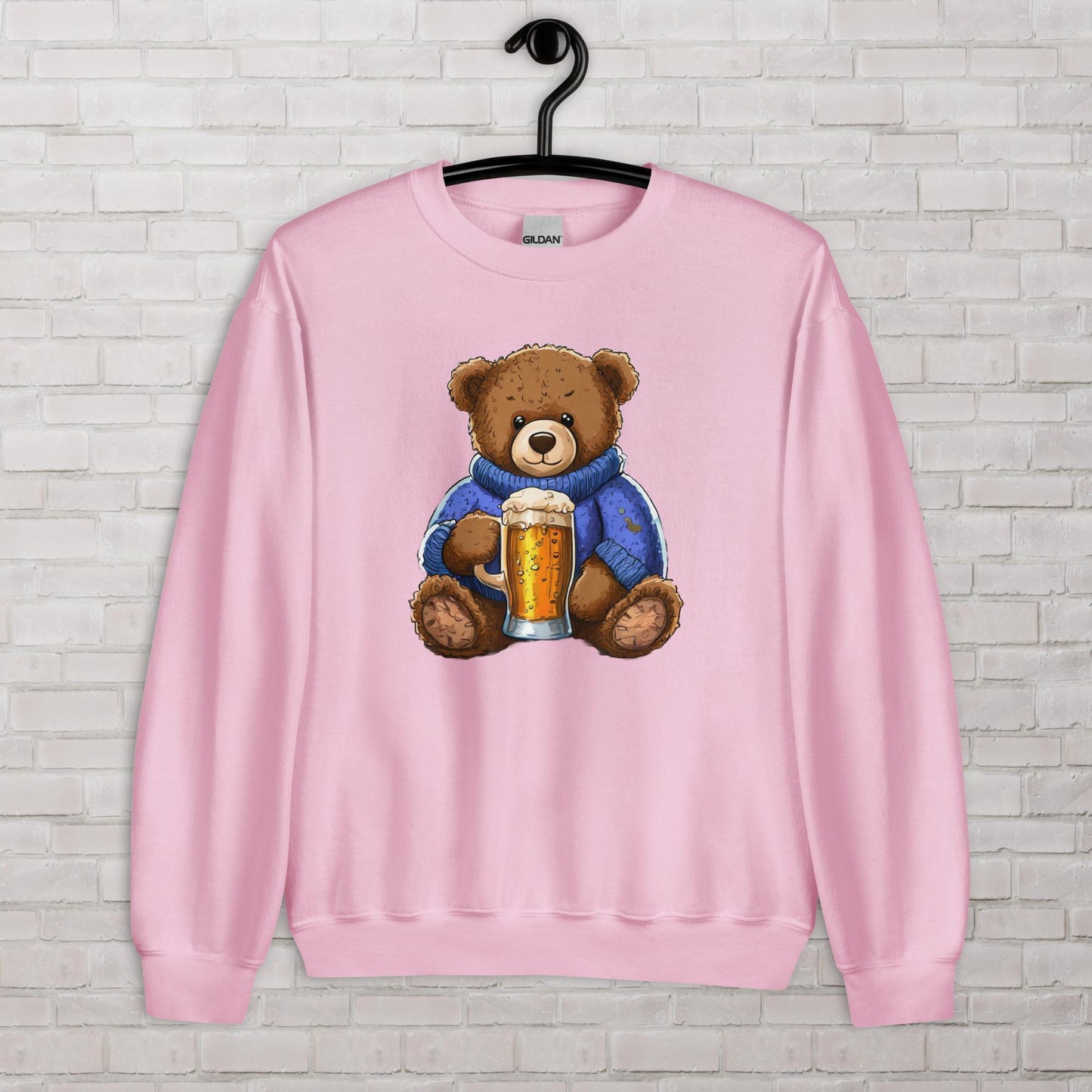Boozy Teddy Unisex Sweatshirt