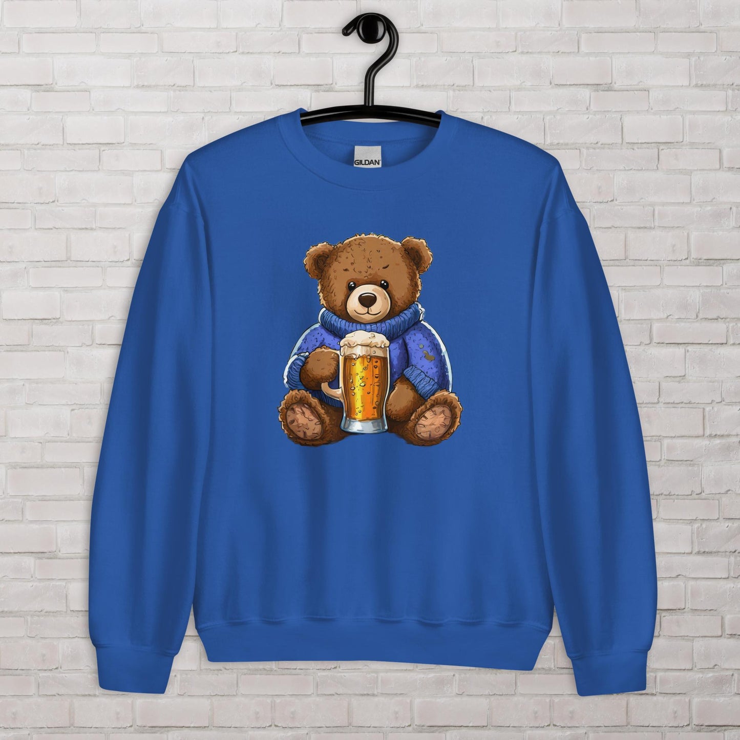 Boozy Teddy Unisex Sweatshirt