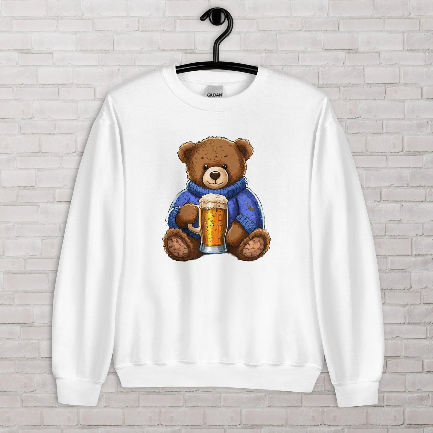 Boozy Teddy Unisex Sweatshirt