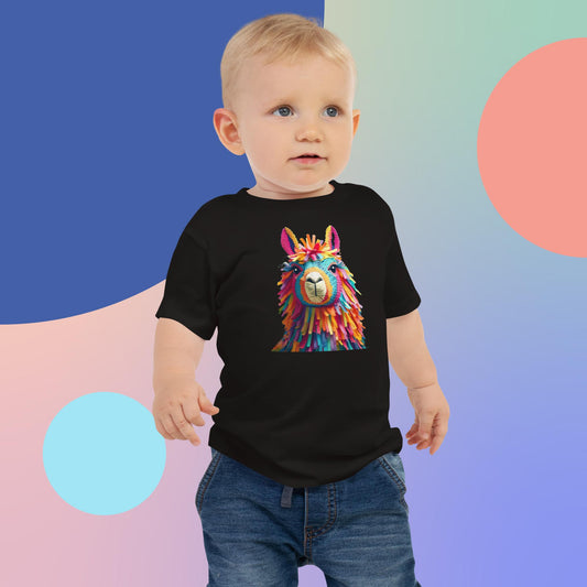 Fiesta Fun: Llama Piñata Baby Tee