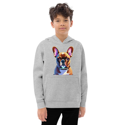 Kid's Frenchie fleece hoodie