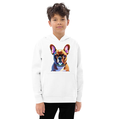 Kid's Frenchie fleece hoodie