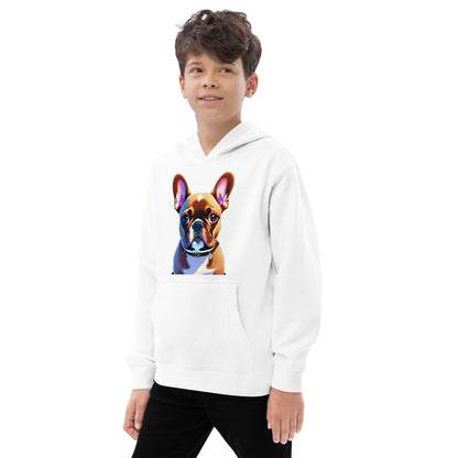 Kid's Frenchie fleece hoodie