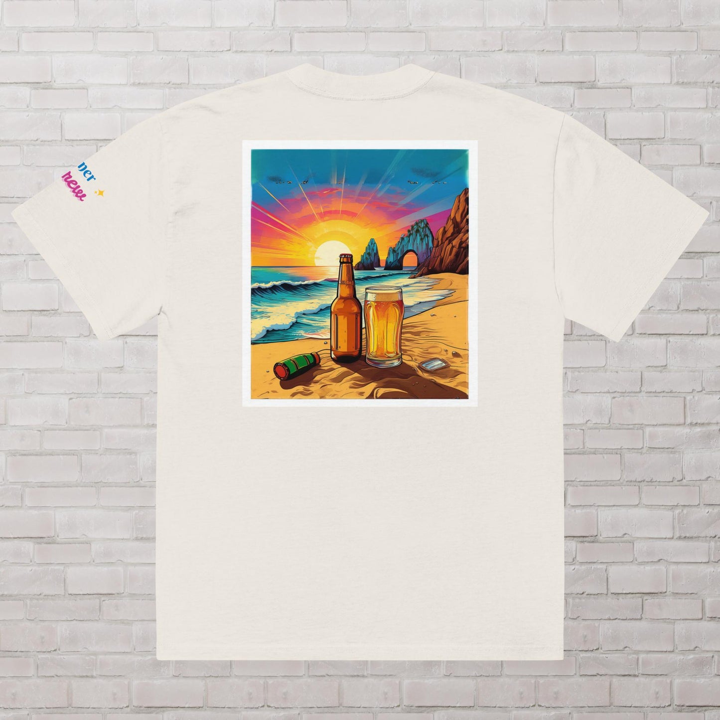 Los Cabos Oversized faded t-shirt