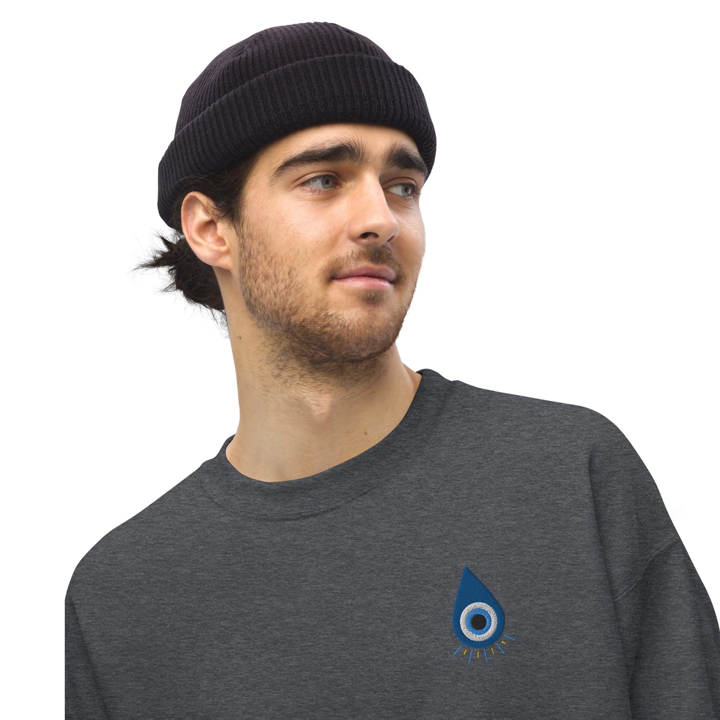 Mal Ojo Stitched Unisex Sweatshirt