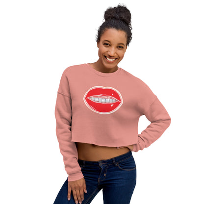 Diamond Grill Crop Sweatshirt